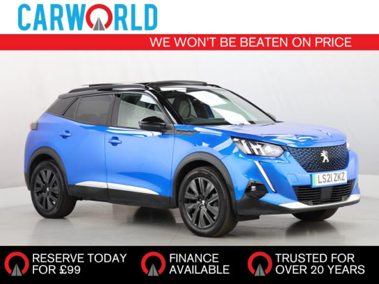 A 2021 PEUGEOT E-2008 50kWh GT Premium SUV 5dr Electric Auto (136 ps)