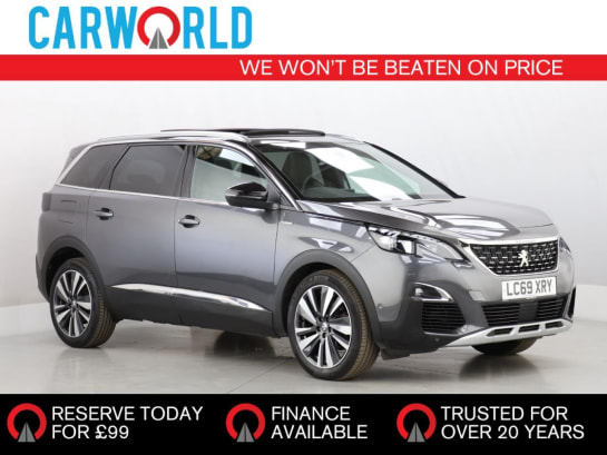 A 2020 PEUGEOT 5008 1.2 PureTech GT Line Premium SUV 5dr Petrol EAT Euro 6 (s/s) (130 ps)