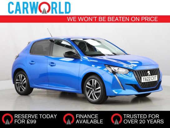 A 2022 PEUGEOT 208 1.2 PureTech Allure Premium Hatchback 5dr Petrol Manual Euro 6 (s/s) (100 p
