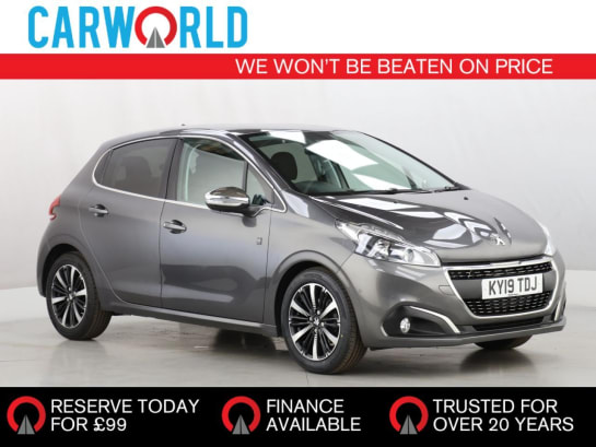 A 2019 PEUGEOT 208 1.2 PureTech Tech Edition Hatchback 5dr Petrol Manual Euro 6 (s/s) (82 ps)
