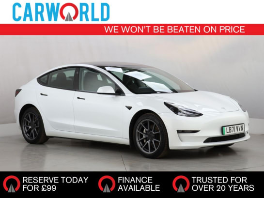 A 2021 TESLA MODEL 3 (Dual Motor) Long Range Saloon 4dr Electric Auto 4WDE (346 ps)