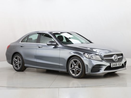 A 2018 MERCEDES-BENZ C CLASS 2.0 C220d AMG Line (Premium) Saloon 4dr Diesel G-Tronic+ Euro 6 (s/s) (194