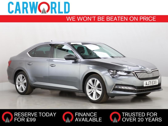 A 2021 SKODA SUPERB 1.4 TSI iV 13kWh SE L Hatchback 5dr Petrol Plug-in Hybrid DSG Euro 6 (s/s)
