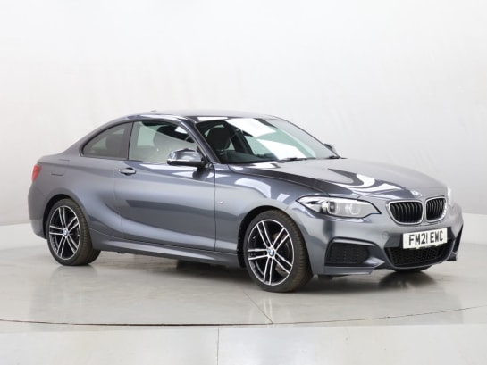 A 2021 BMW 2 SERIES 2.0 218i M Sport Coupe 2dr Petrol Auto Euro 6 (s/s) (136 ps)