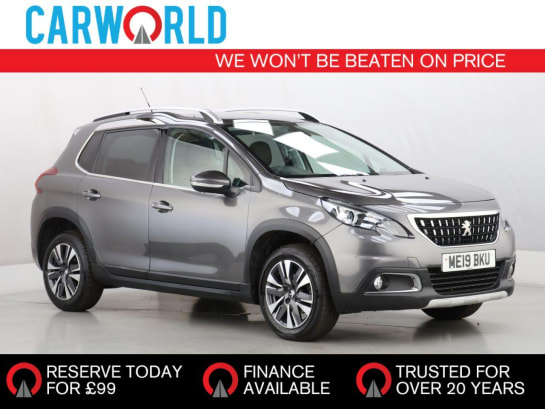 A 2019 PEUGEOT 2008 1.2 PureTech Allure Premium SUV 5dr Petrol Manual Euro 6 (s/s) (82 ps)
