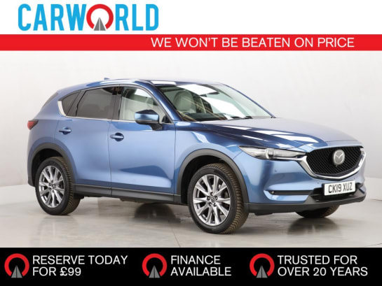 A 2019 MAZDA CX-5 2.2 SKYACTIV-D Sport Nav+ SUV 5dr Diesel Manual Euro 6 (s/s) (150 ps)
