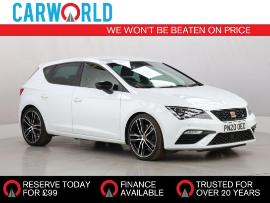 A 2020 SEAT LEON 2.0 TSI Cupra 290 Hatchback 5dr Petrol DSG Euro 6 (s/s) (290 ps)