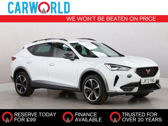 A 2022 CUPRA FORMENTOR 1.5 TSI V1 SUV 5dr Petrol DSG Euro 6 (s/s) (150 ps)