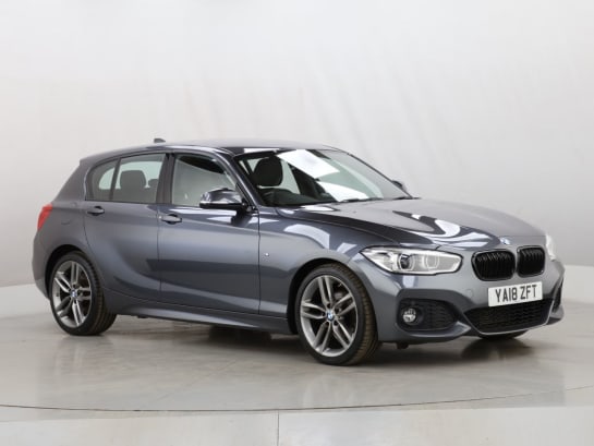 A 2018 BMW 1 SERIES 2.0 118d M Sport Hatchback 5dr Diesel Manual Euro 6 (s/s) (150 ps)