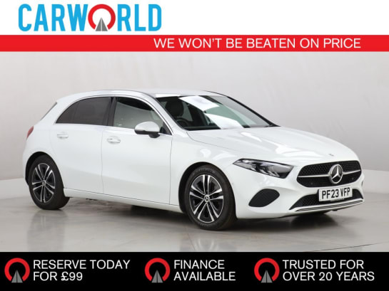 A 2023 MERCEDES-BENZ A CLASS 1.3 A180h MHEV Sport (Executive) Hatchback 5dr Petrol Hybrid 7G-DCT Euro 6