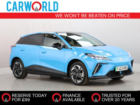 A 2023 MG MG 4 64kWh Trophy Long Range Hatchback 5dr Electric Auto (203 ps)