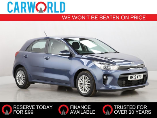 A 2019 KIA RIO 1.25 2 Hatchback 5dr Petrol Manual Euro 6 (s/s) (83 bhp)