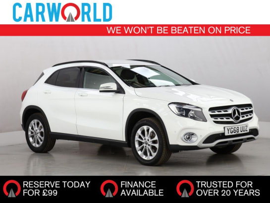 A 2018 MERCEDES-BENZ GLA CLASS 1.6 GLA200 SE (Executive) SUV 5dr Petrol Manual Euro 6 (s/s) (156 ps)
