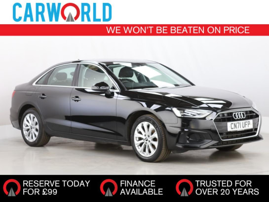 A 2021 AUDI A4 2.0 TFSI 35 Technik Saloon 4dr Petrol S Tronic Euro 6 (s/s) (150 ps)