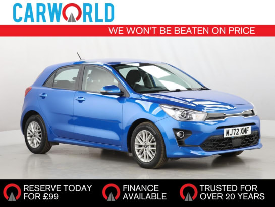 A 2022 KIA RIO 1.0 T-GDi 2 Hatchback 5dr Petrol DCT Euro 6 (s/s) (99 bhp)