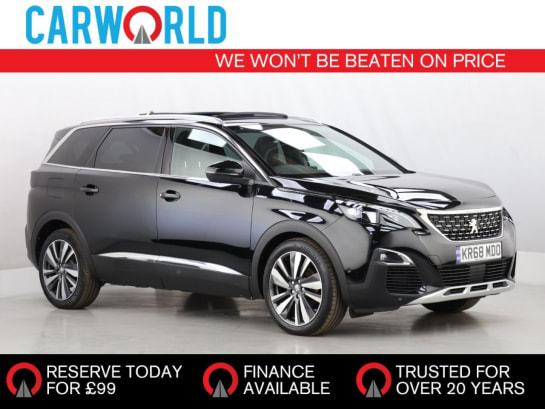 A 2018 PEUGEOT 5008 1.5 BlueHDi GT Line Premium SUV 5dr Diesel Manual Euro 6 (s/s) (130 ps)