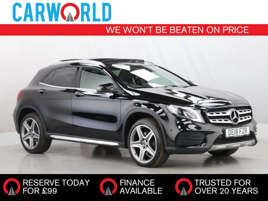 A 2018 MERCEDES-BENZ GLA CLASS 2.1 GLA220d AMG Line (Premium Plus) SUV 5dr Diesel 7G-DCT 4MATIC Euro 6 (s/