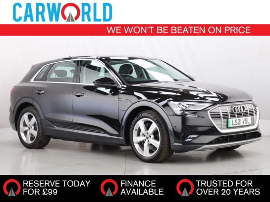A 2021 AUDI E-TRON 50 Technik SUV 5dr Electric Auto quattro 71.2kWh (313 ps)