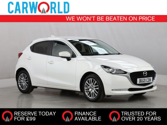 A 2021 MAZDA MAZDA2 1.5 SKYACTIV-G Sport Nav Hatchback 5dr Petrol Auto Euro 6 (s/s) (90 ps)