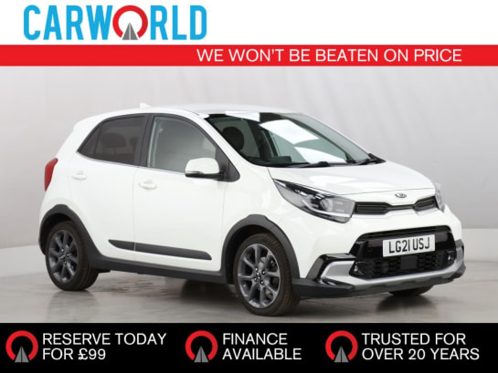 A 2021 KIA PICANTO 1.0 DPi X-Line Hatchback 5dr Petrol Manual Euro 6 (s/s) (66 bhp)