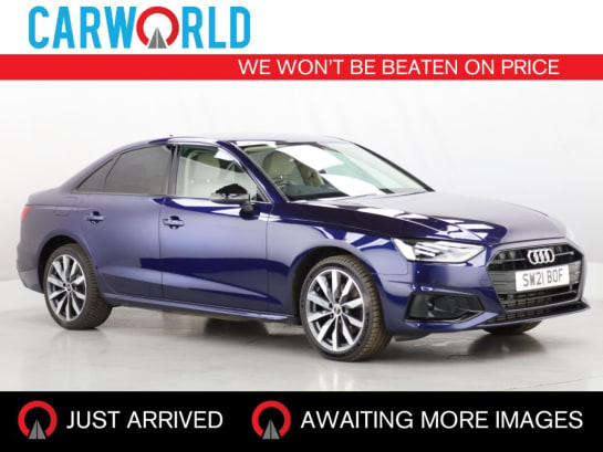 A 2021 AUDI A4 2.0 TFSI 35 Sport Edition Saloon 4dr Petrol Manual Euro 6 (s/s) (150 ps)