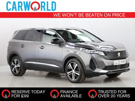 A 2022 PEUGEOT 5008 1.2 PureTech GT SUV 5dr Petrol EAT Euro 6 (s/s) (130 ps)
