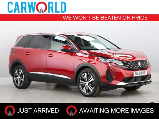 A 2021 PEUGEOT 5008 1.2 PureTech Allure Premium SUV 5dr Petrol Manual Euro 6 (s/s) (130 ps)