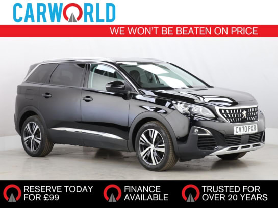 A 2020 PEUGEOT 5008 1.2 PureTech Allure SUV 5dr Petrol Manual Euro 6 (s/s) (130 ps)
