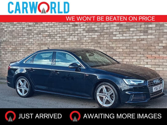A 2017 AUDI A4 1.4 TFSI S line Saloon 4dr Petrol Manual Euro 6 (s/s) (150 ps)