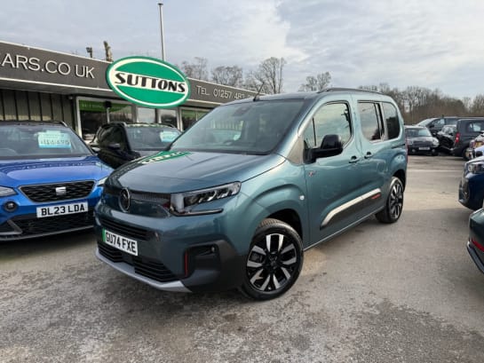 A null CITROEN E-BERLINGO 52kWh MAX M MPV 5dr Electric Auto (7.4kW Charger) (136 ps) MASSIVE SAVING O