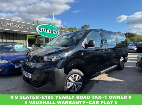 A 2025 VAUXHALL VIVARO LIFE ELECTRIC 75kWh Combi XL MPV 5dr Electric Auto LWB (9 Seat, 7.4kW Charger) (136 ps) 9