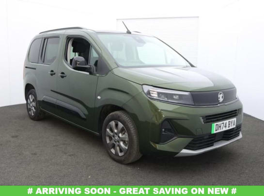 A null VAUXHALL COMBO LIFE ELECTRIC 52kWh Ultimate MPV 5dr Electric Auto (7.4kW Charger) (136 ps) +++ARRIVING I