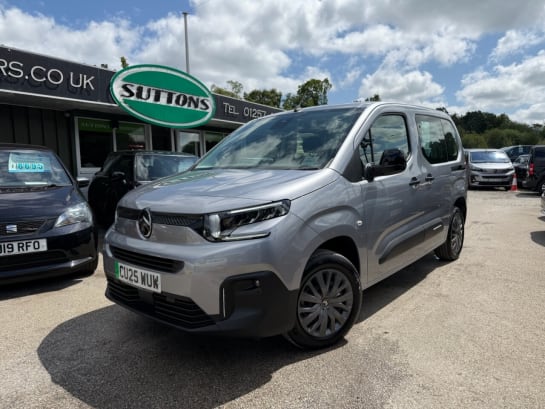 A null CITROEN E-BERLINGO 52kWh PLUS M MPV 5dr Electric Auto (7.4kW Charger) (136 ps) APPLE CAR PLAY