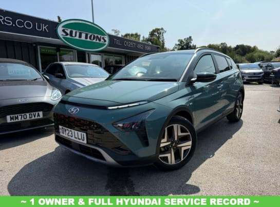 A 2023 HYUNDAI BAYON 1.0 T-GDi MHEV Ultimate SUV 5dr Petrol Hybrid DCT Euro 6 (s/s) (100 ps) *SA