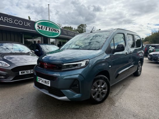A null VAUXHALL COMBO LIFE ELECTRIC 52kWh Ultimate XL MPV 5dr Electric Auto (7.4kW Charger) (136 ps) ONLY 665 M