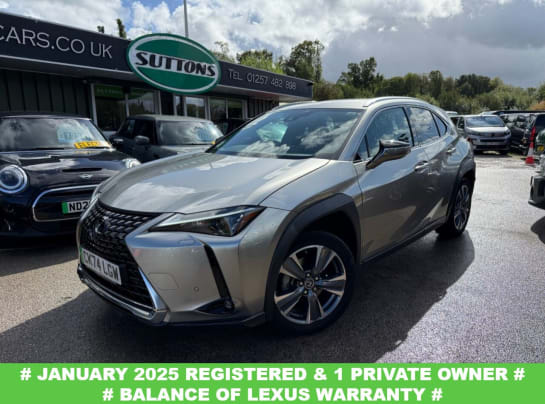 A 2025 LEXUS UX 300e 72.8kWh Premium Plus SUV 5dr Electric Auto (204 ps) JANUARY 2025 + LEX
