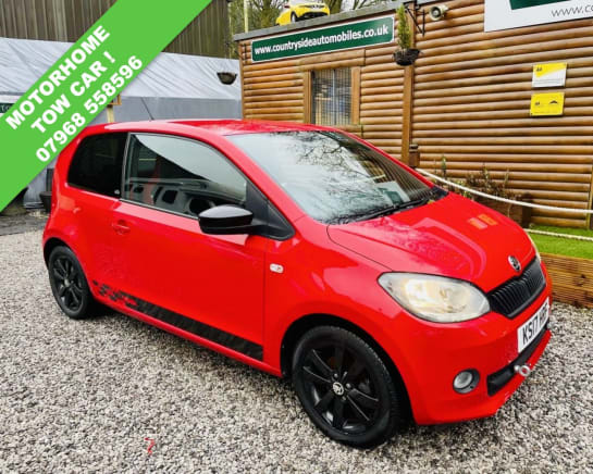 A null SKODA CITIGO 1.0 MONTE CARLO MPI TOW CAR A FRAME A FRAME TOWCAR £3000 CONVERSION !