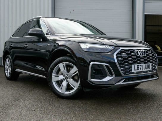 A 2021 AUDI Q5 2.0 TFSIe 50 S line Sportback 5dr Petrol Plug-in Hybrid S Tronic quattro Euro 6 (s/s) 17.9kWh (299 ps)