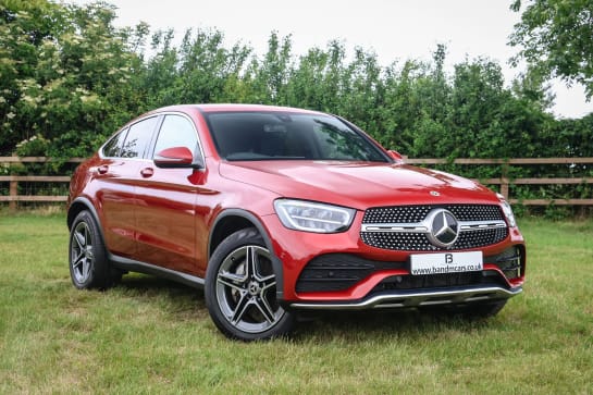 A 2021 MERCEDES-BENZ GLC COUPE GLC 300 4Matic AMG Line 5dr 9G-Tronic