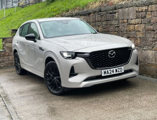 A 2024 MAZDA CX-60 2.5 PHEV Homura 5dr Auto ZERO DEPOSIT FINANCE AND CASHBACK AVAILABLE