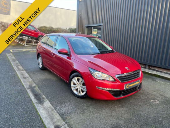 A null PEUGEOT 308 SW 1.6 HDi Active Estate 5dr Diesel Manual Euro 5 (92 ps) Over 100 cars in sto