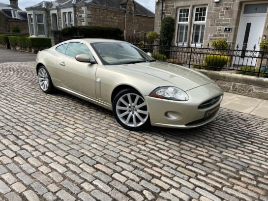 A 2005 JAGUAR XK COUPE
