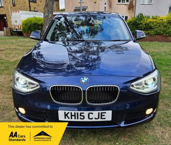 A null BMW 1 SERIES 1.6L PETROL-AUTOMATIC-ULEZ/CAZ PASS-FREE 18MONTHS GOLD WARRANTY & 12MONTHS AA BREAKDOWN COVER