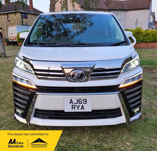 A null TOYOTA VELLFIRE G EDITION-2.5L PETROL-DUAL SUNROOF-ULEZ/CAZ PASS-FREE 42MONTHS GOLD WARRANTY & 12MONTHS AA BREAKDOWN COVER