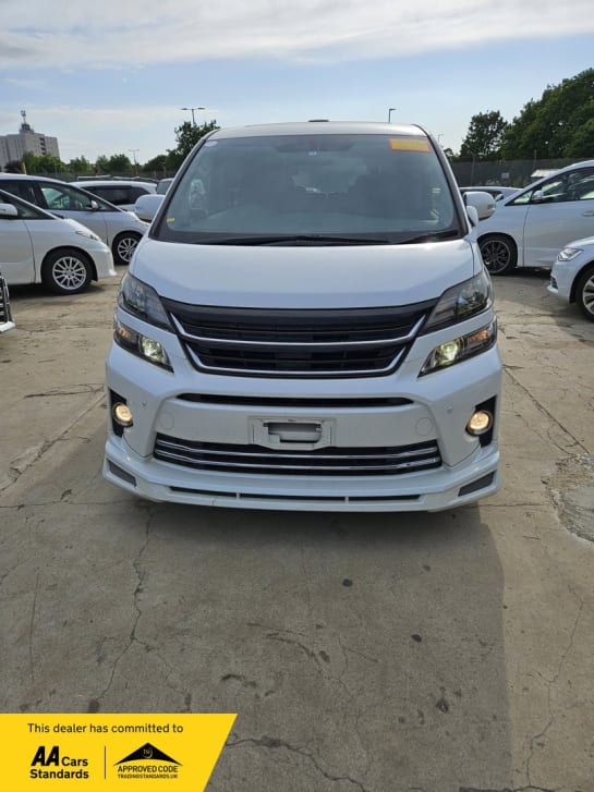 A null TOYOTA VELLFIRE 3.5L-V6 ENGINE-GOLDEN EYES 2 -ULEZ/CAZ PASS-FREE 18MONTHS WARRANTY & 12MONTHS AA BREAKDOWN COVER