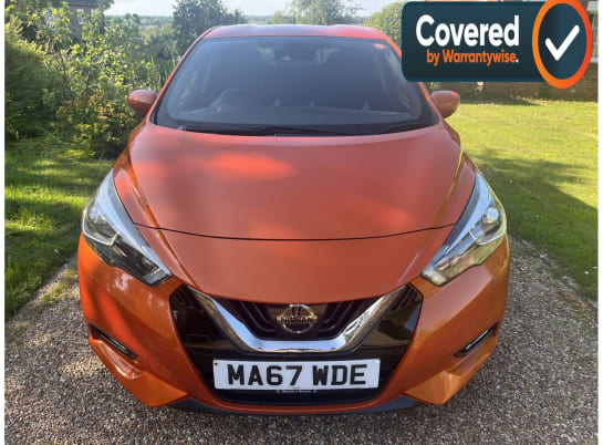 A 2017 NISSAN MICRA 0.9L N-Connecta IG-T Hatchback 5dr Petrol Manual Euro 6 (89 bhp)