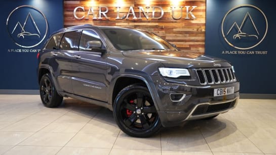 A 2015 JEEP GRAND CHEROKEE V6 CRD OVERLAND