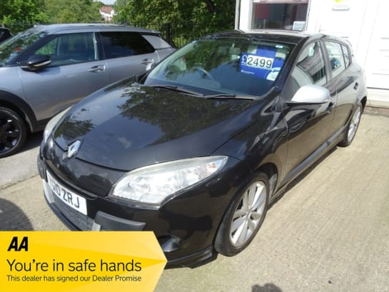 A 2010 RENAULT MEGANE 1.6 16V I-Music Hatchback 5dr Petrol Manual Euro 4 (100 ps) SERVICE HISTORY