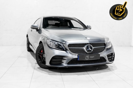 A 2019 MERCEDES C CLASS C 300 AMG LINE PREMIUM PLUS