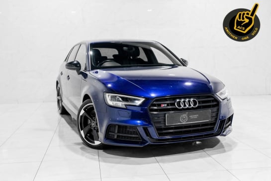 A 2018 AUDI S3 2.0 TFSI Black Edition Sportback 5dr Petrol S Tronic quattro Euro 6 (s/s) (